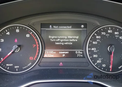 2017 Audi A4 2.0T Ultra Premium from USA, damaged, VIN WAUGMAF46HA159482